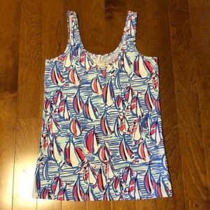 Lilly Pulitzer Tabbie V-Neck Tank Top